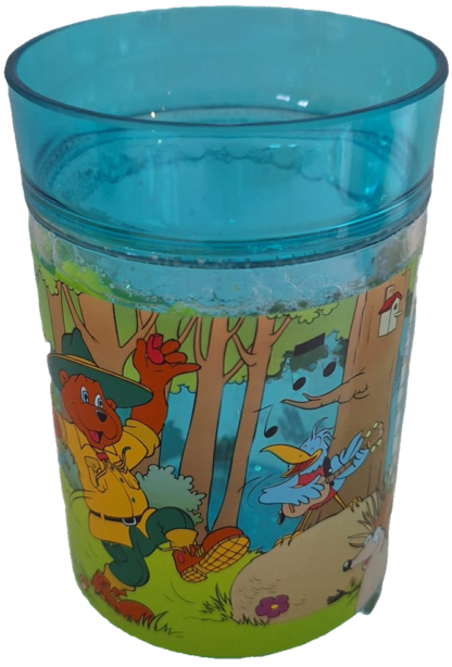 Bollo plastic beker 3D