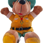 Bollo de Beer knuffel - handpop van voren