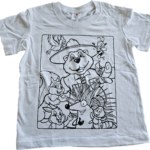 Bollo T-shirt om te kleuren