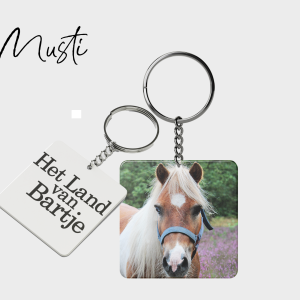 Musti sleutelhanger